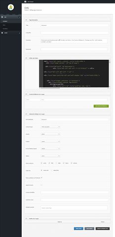 MNL Screenshot - Admin - 1 CMS - 1 Content - 3 Impressum - With HTML